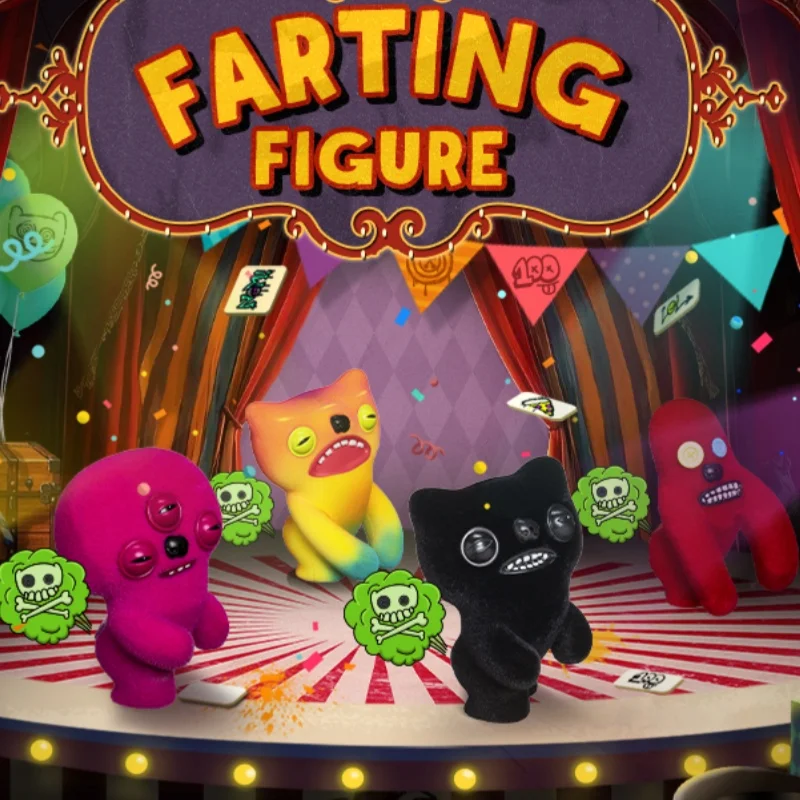 

Official Genuine Fuggler New Sound Series Sound Toy Induction Touch Farting Sound Model Toy Figure Ornaments Children'S Gifts