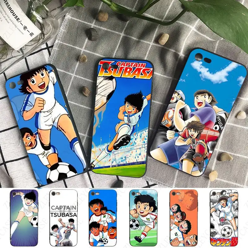 Captain Tsubasa Ozora Genzo football phone cover for iPhone 15Pro 16pro 13PRO max XR 14plus 11pro 12pro max 13mini SE 2020 case