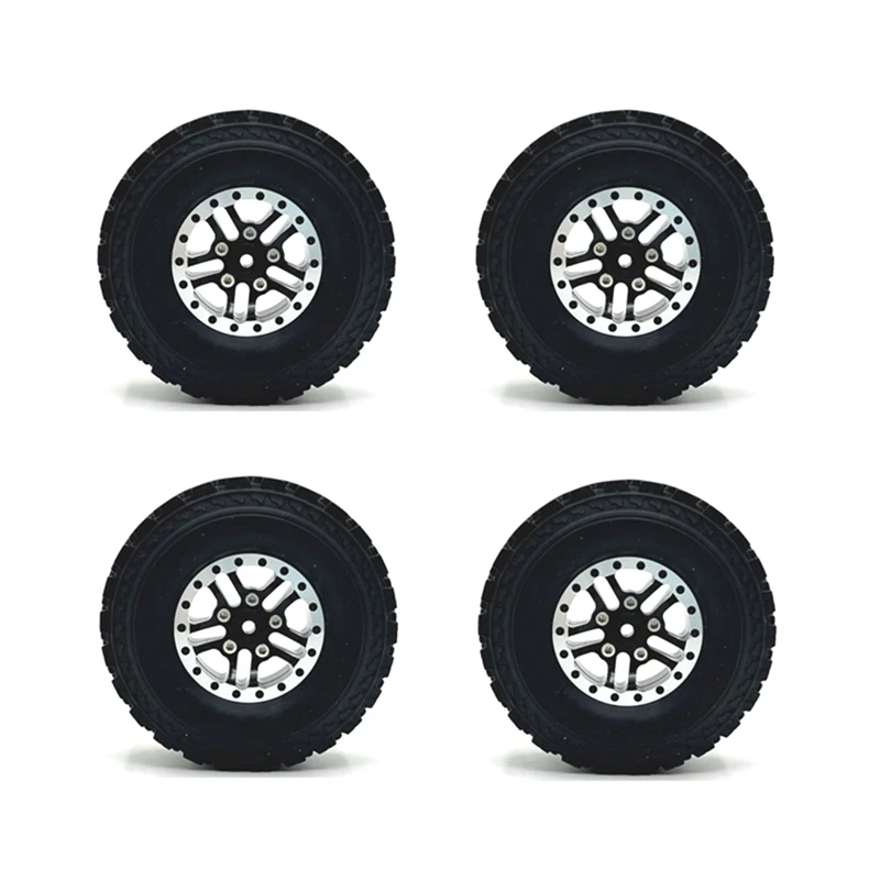 

4PCS Upgraded RC Car Tire For MN 1/12 MN82 LC79 MN78 1/16 WPL C14 C24 RC Car Feiyu RC Car Upgraded Parts