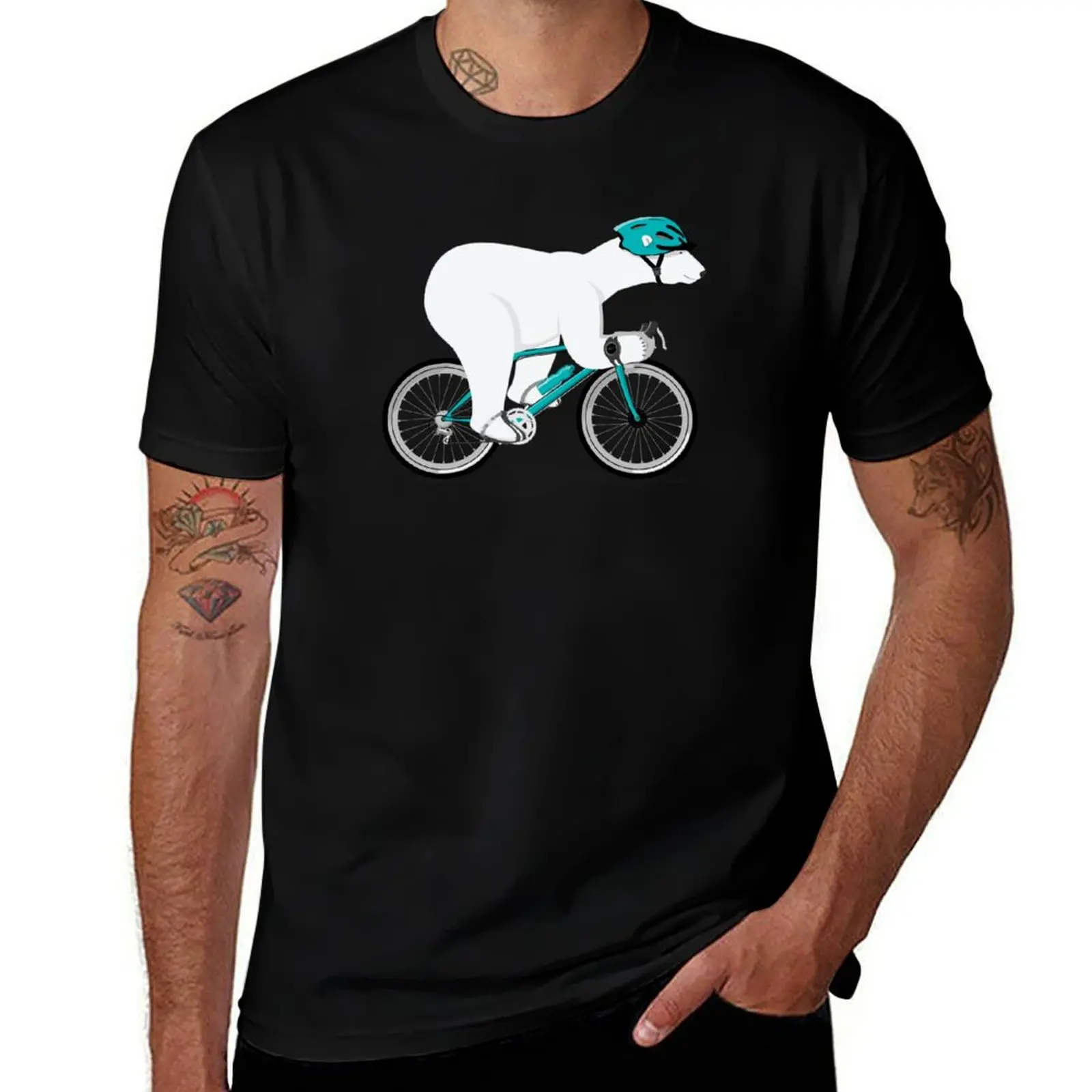 t shirt shirt Polar t man man man for t T-Shirt summer cotton graphic shirts Bear Cycling pack