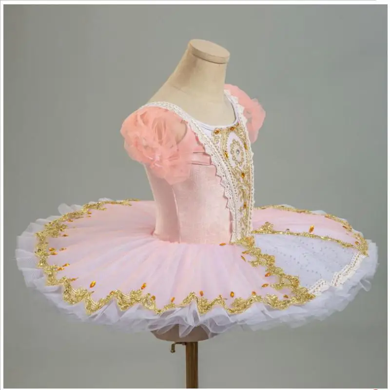 Ballet Tutu Professional Ballet Dress For Girls Adult Pink Blue Performance Dancing Clothes Ballerina Ballet Dress Girl Women