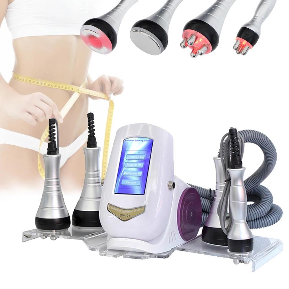 

YUET WIN ультразвуковой 40K кавитационный аппарат, вакуумный массажер для похудения, массажер для лица, целлюлит, похудение, красота, подтяжка кожи