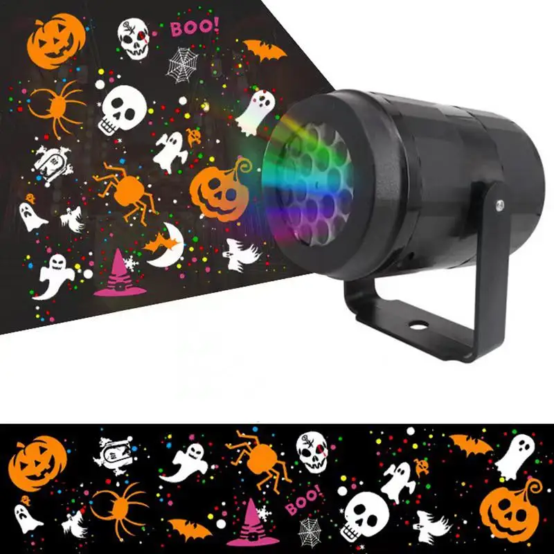 

2024 Halloween Projector Night Light Halloween Projector USB Powered Lamp Halloween LED Projector Lamp For Bedroom Room Parties