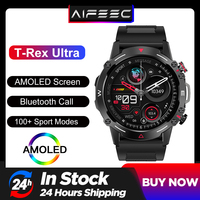 T-REX Ultra Smartwatch 1.43'' AMOLED Always On Display 100 Sports Modes 7 Day Battery Life Bluetooth Call Smart Watch Men Women