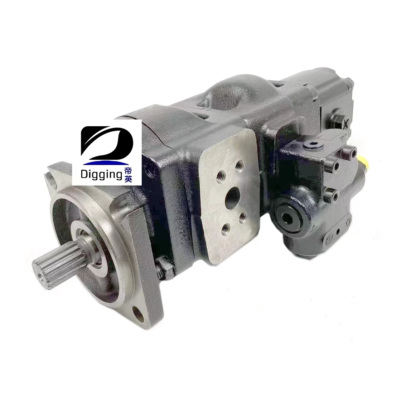 DIGEER for JCB backhoe loader 4c 4cx 4d 4dx 20/925588 20/925356 20/925355 20/925391 triple gear pump main pilot pump trade motor