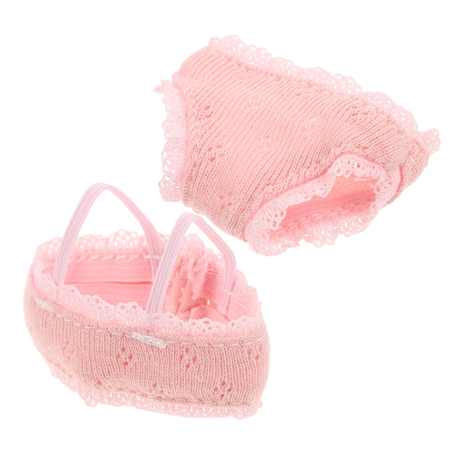 

1Set Underwear Lace Panties Brassiere Elastic Stretch Realistic Clothes Kids Dress Up Accessories Panties Decor