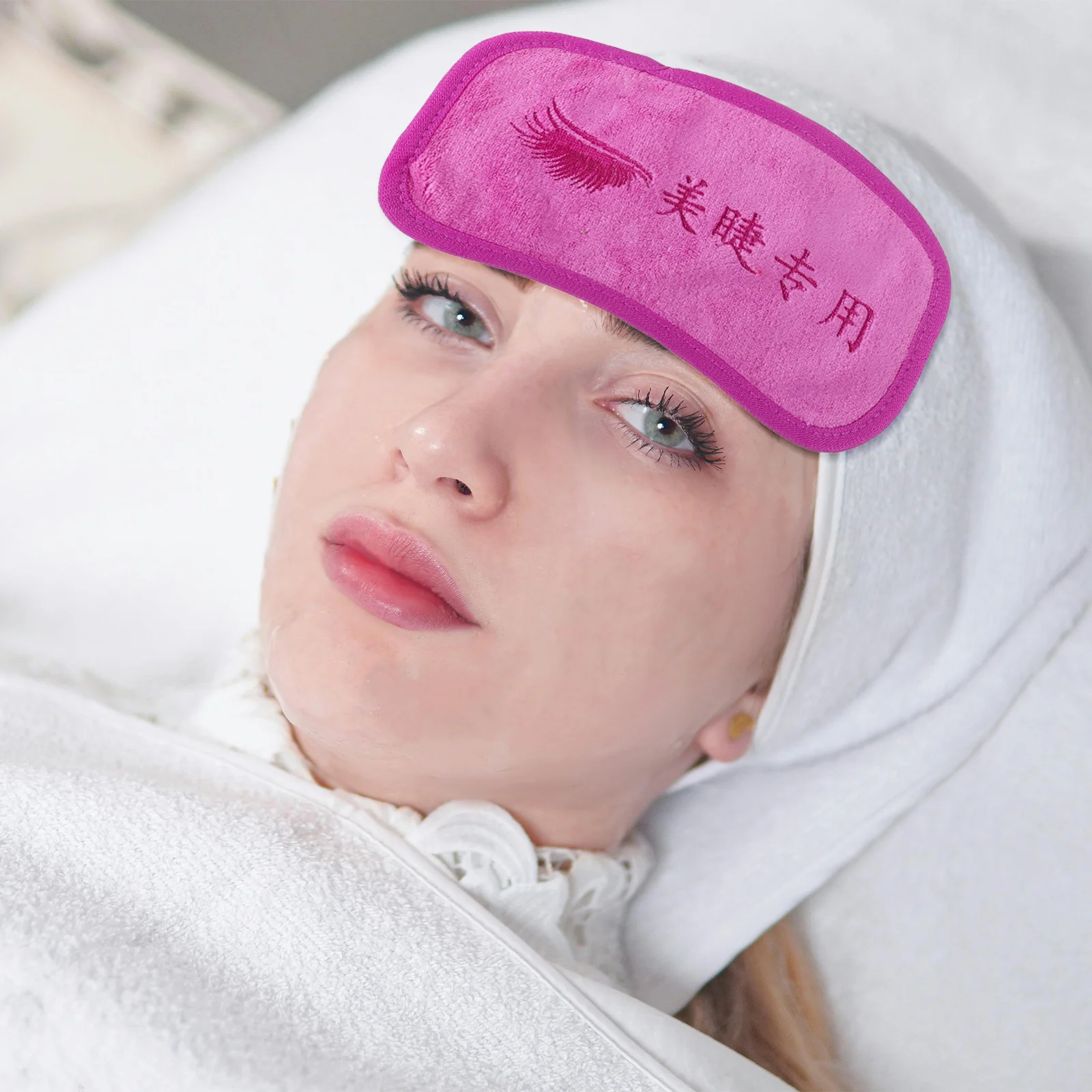 3 قطعة وسادة الجبين النسيج لاش تمديد الجبين وسادة مزيل ماكياج منشفة رمش تمديد أدوات الملحقات #1