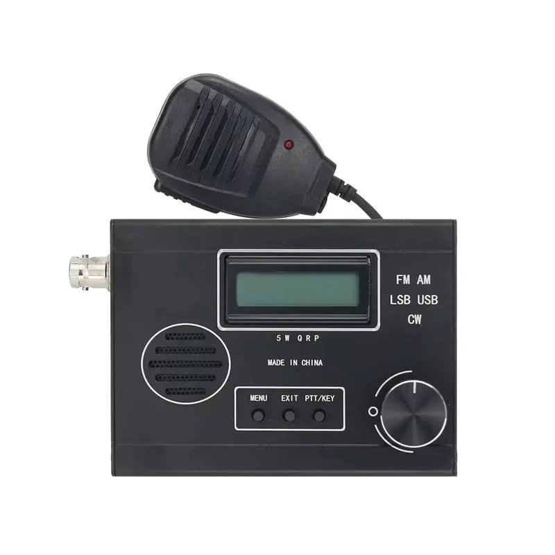 GGDX 5W 8-Band SDR Radio Receiver FM AM LSB USB CW Transceiver with Display Screen for USD