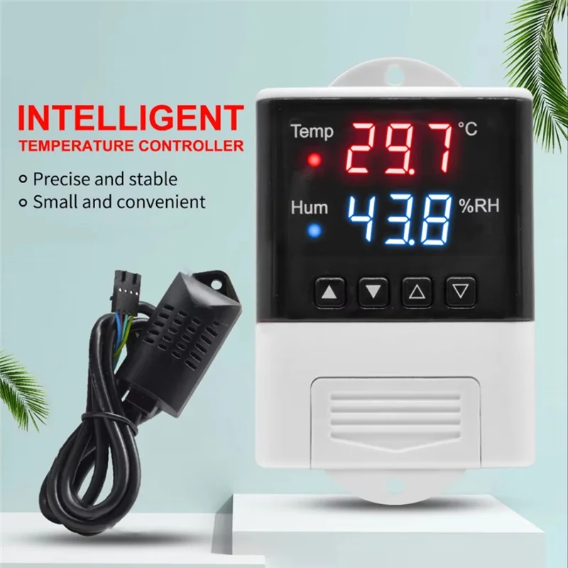 Smart Home Wireless DTC3200 Wifi Temperature Controller With SHT20 Sensor For Aquarium Thermostat-Y47A