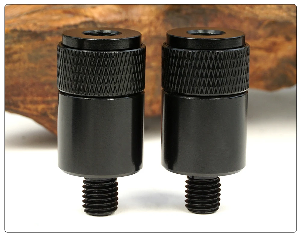 Hirisi 2 Stück Schnellwechsel-Anschluss zum Karpfenangeln, Aluminium-Twist-Lock-Adapter, sicheres und langlebiges Angelzubehör für Angelruten – Detail 1