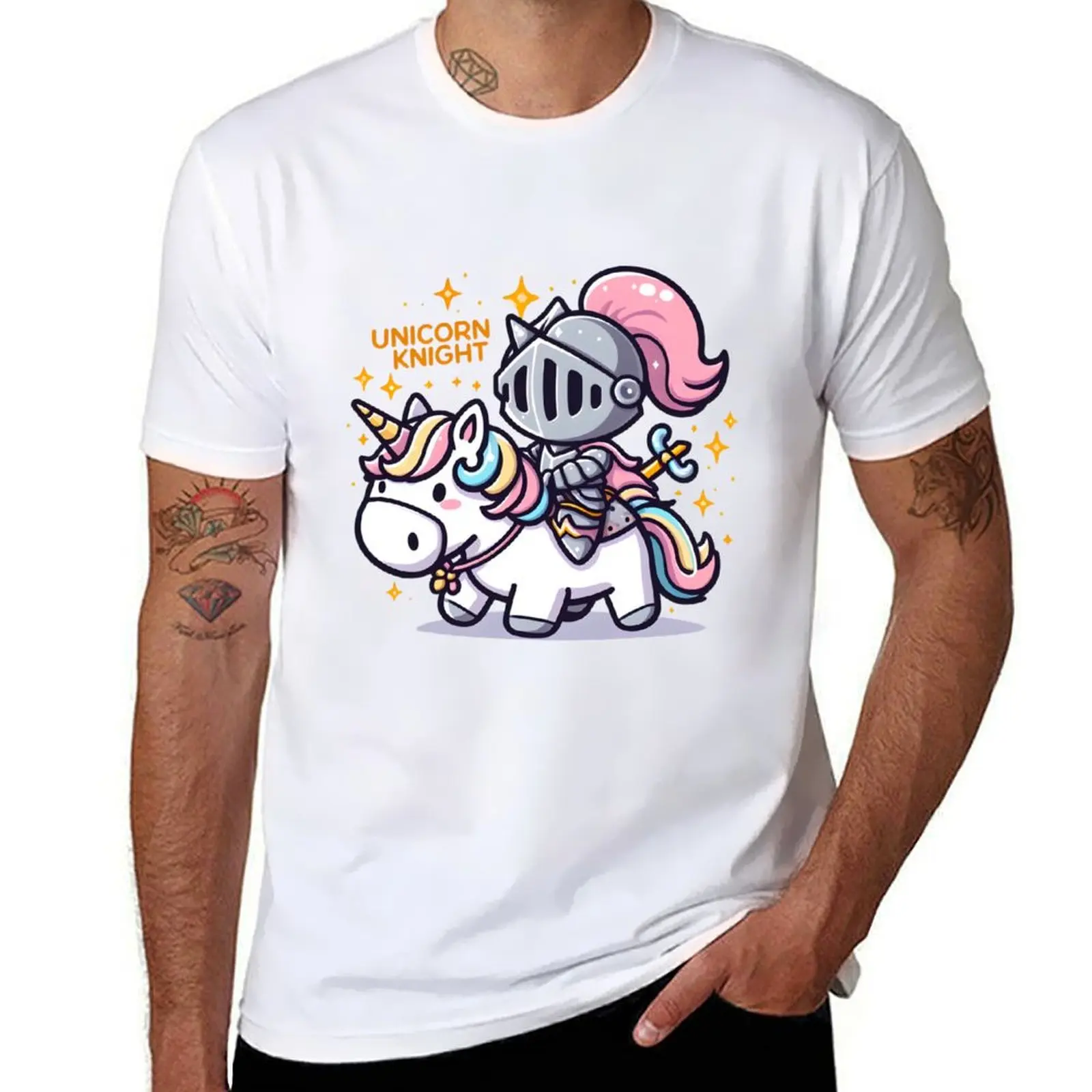 

Knight t pack T-Shirt man cotton man shirts for t white shirt high quality Unicorn