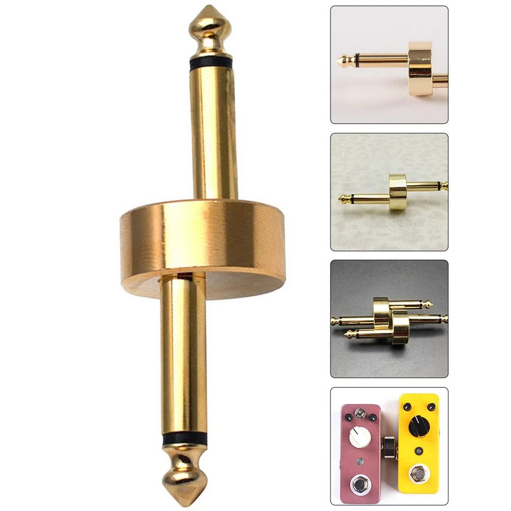 

Guitar Pedalboard Effect Connector Metal Guitar Coupler Durable Pedal Connector for Effect Pedalboards Cable Instrument Cable