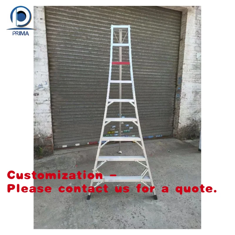 

Складная алюминиевая декоративная лестница-табурет Customized.Prima Domestic Double-sided Stool Folding Aluminum Decorative Ladder