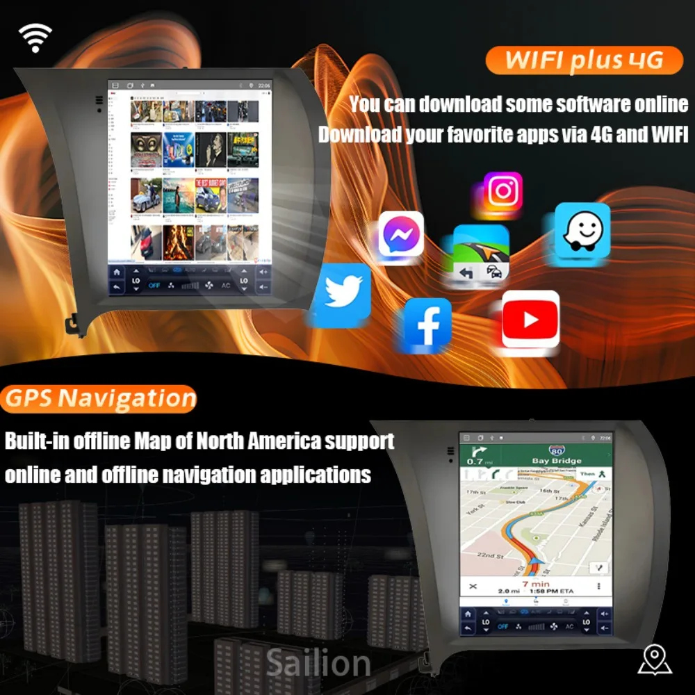 9.7" Android 15 Car Radio For KIA CERATO K3 FORTE 2013 2014 2015 2016 2 Din Multimedia Player Navigation GPS Carplay 4G WiFi DSP - Image 3