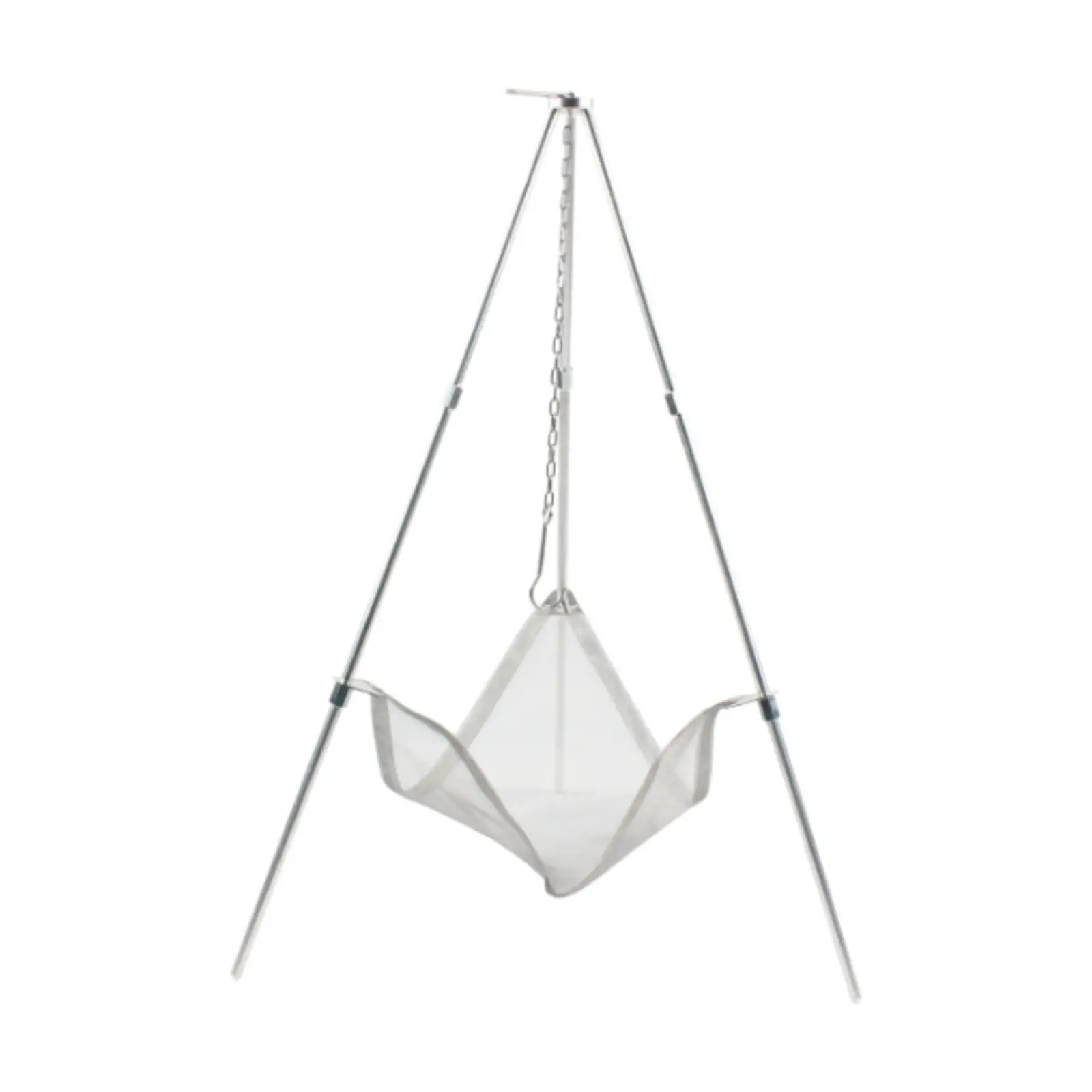 

Camping Tripod Bakeware Compact Camp Fire Tripod for Hiking Camping Fishing