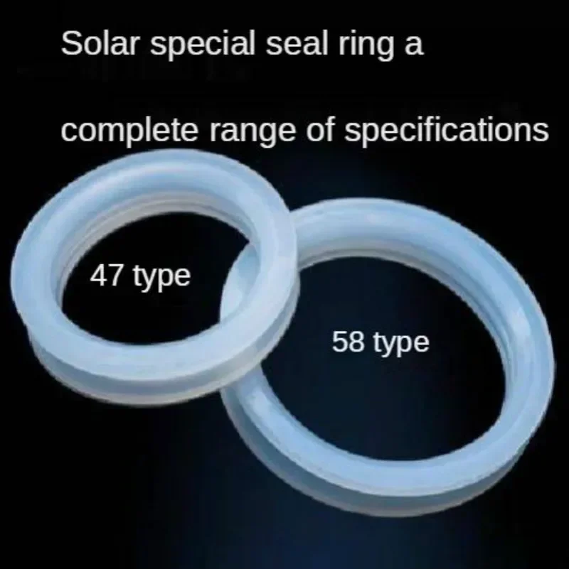 58 Sealing Ring 58mm Vacuum Tube Waterproof Rubber Ring Rubber Ring O Type Silicone Solar Water Heater Glass Tube