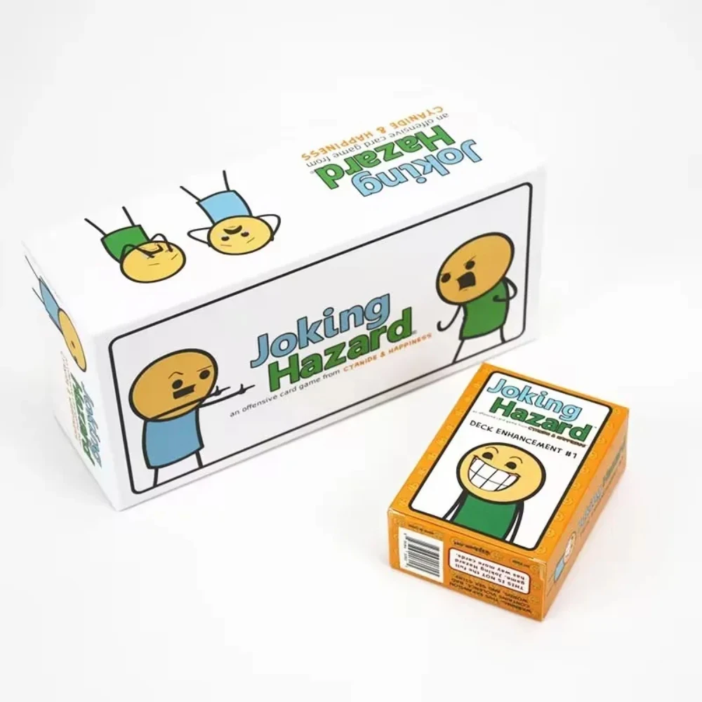 Best-Selling Joking Hazard: Hilarious Adult Party Tabletop Game! Create Comic Chaos, Clash with Friends & Guarantee Laughter!