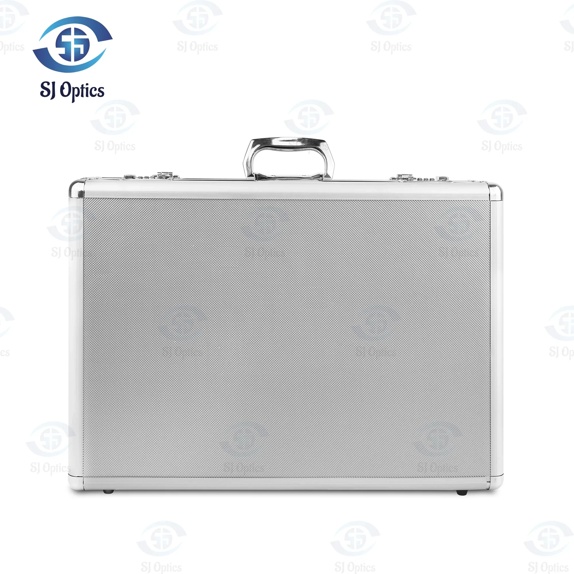 SJ Optics Portable Optometry Equipment Trial Lens Set Optical Instruments with 266 Glasses and Red Velvet Set of Trial Lenses