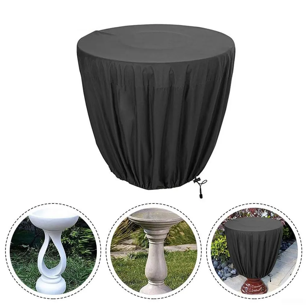 Waterproof Fountain Cover 210D Oxford Cloth For Winter Outdoor Fountain Fountain Protective Cover