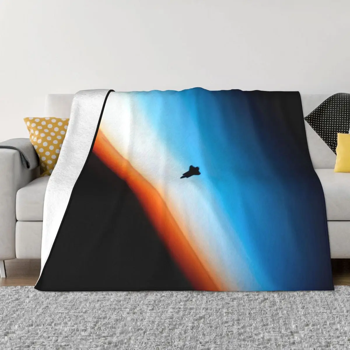 

Space ship shuttle Throw Blanket sofa Sofa Quilt Sofa Blankets Bed Fashionable Blanket