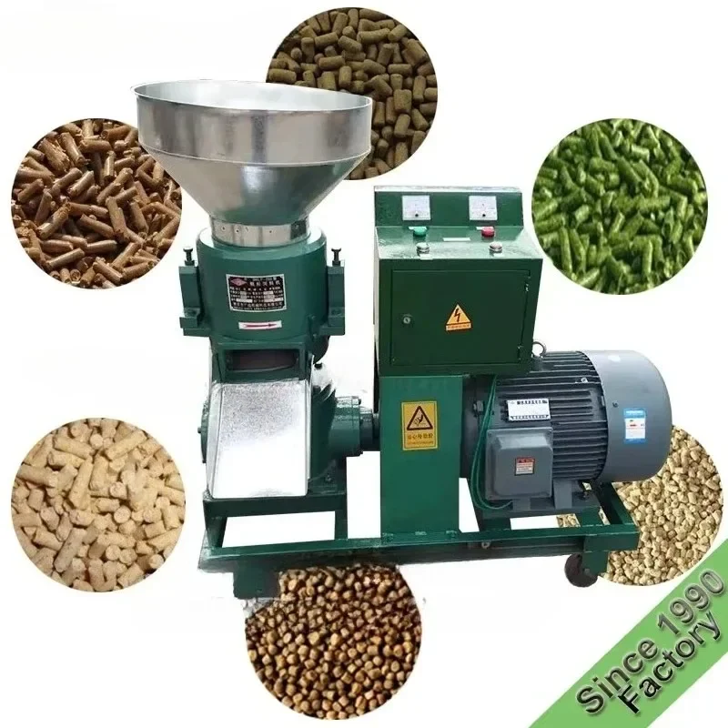 Pellet Making Fodder Poultry Feed Pellet Mill Granulator Poultry Feed Processing Machines for Sale Pelletizer Machine