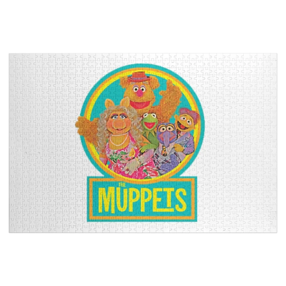 The Muppets Cast Jigsaw Puzzle Personalized Name Baby Wooden Photo Custom Puzzle