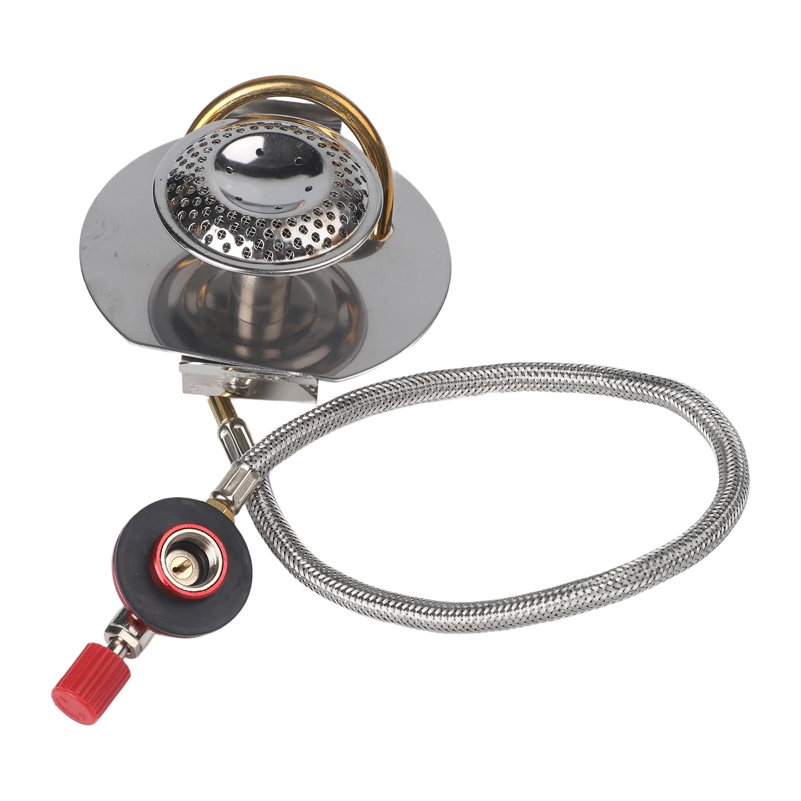 

Газовая плита для кемпинга, разделенная горелка из нержавеющей стали, ветрозащитная плита без давления, адаптер для преобразования газа, детали плиты для уличной кухонной плиты