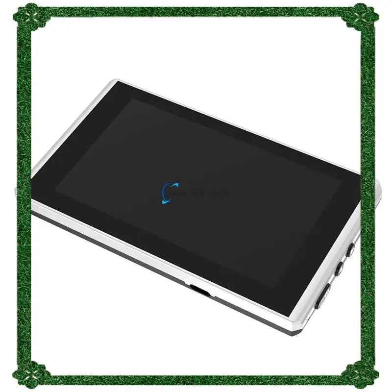 1Set Penampil Kamera Pintu Lubang Intip Elektronik Mata Pintu PIR Bel Pintu Digital Layar LCD 4.5 Inci Perak