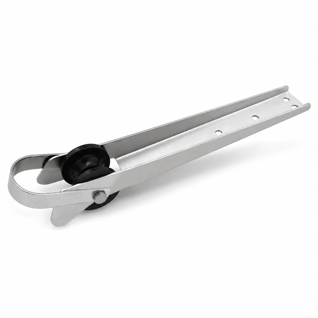 

316 Stainless Steel Boat Bow Anchor Roller Bracket 390mm Marine Anchor Roller Mount for Yacht Trailer Hardware Accessories