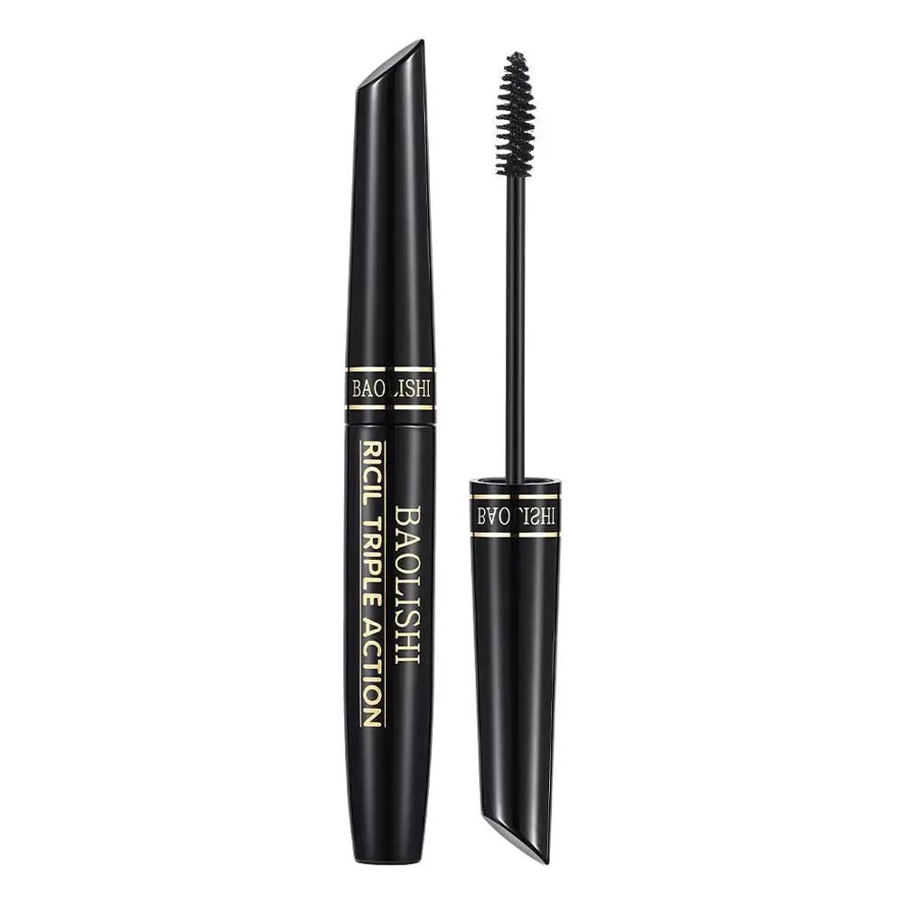 1 pz Waterproof Anti-sweat Mascara allunga ciglia Silk Makeup Mascara Non sbavature estensione fibra Cosmetic Fema Y6S9