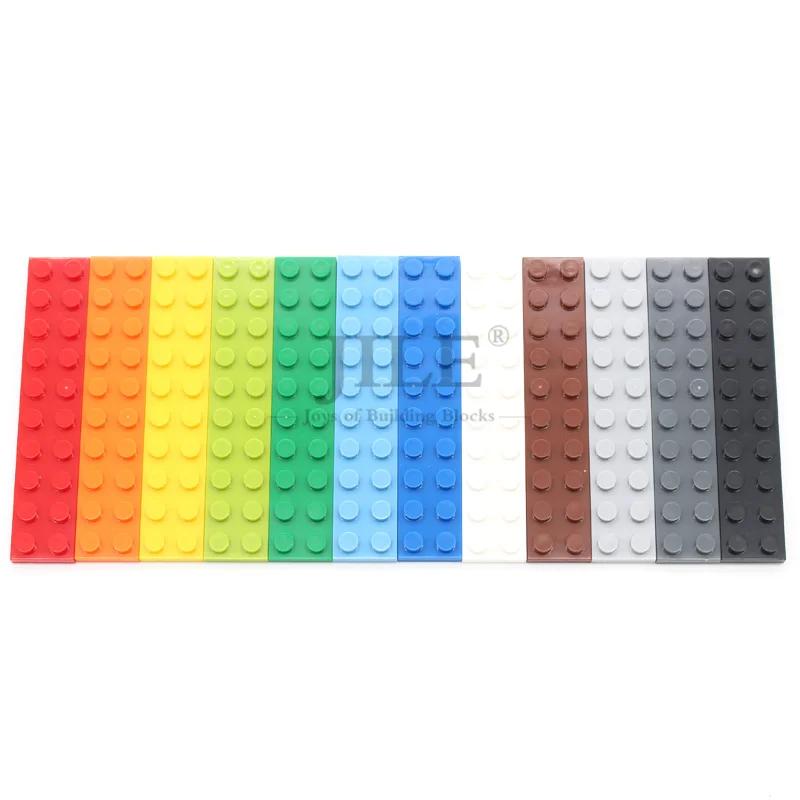 20pcs Moc Plate 2x10 3832 DIY Creative Enlighten Building Blocks Bricks Bluk Sets Compatible with Plastic Toys for Children