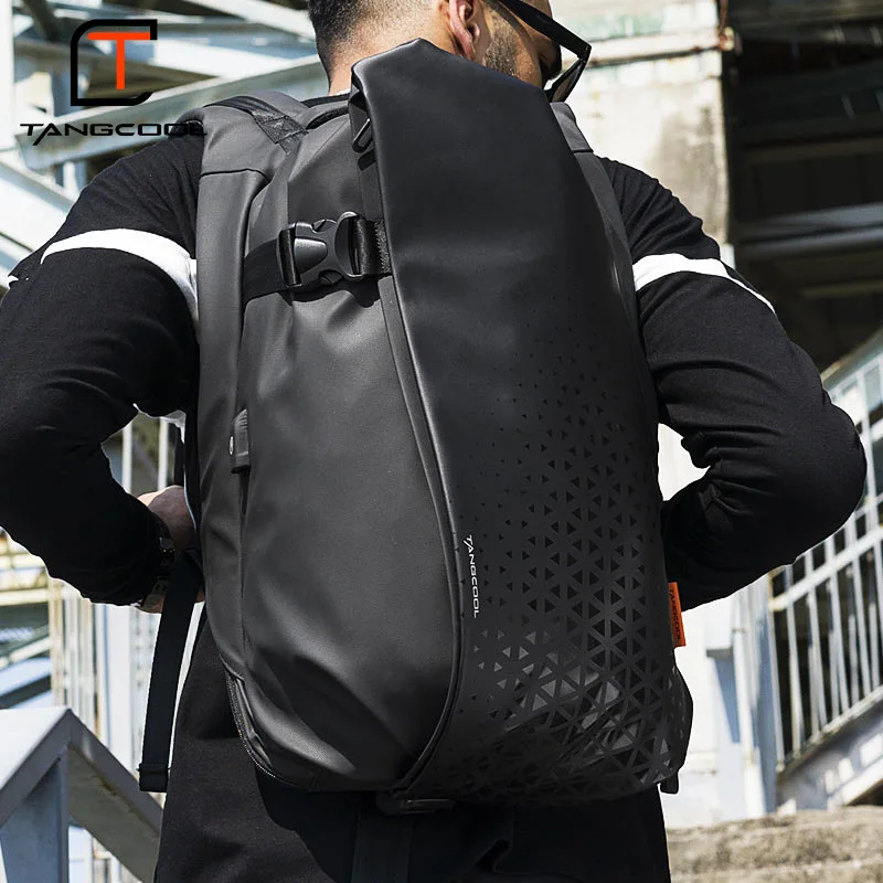 

Мужской износостойкий рюкзак из ткани Оксфорд, многофункциональный рюкзак для ноутбука 17,3 дюйма, вместительный водонепроницаемый рюкзак для путешествий.