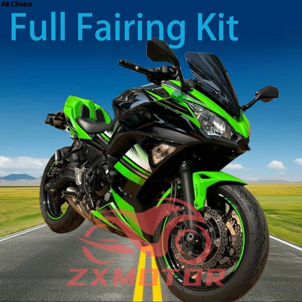 All New Fairing Kit Ninja 650 17 18 19 Motorcycle ABS Fairings Injection Bodywork Set for Kawasaki ER-6F 2017 2018 2019