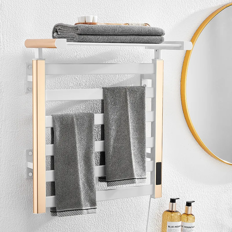 

Intelligent constant temperature digital display, timed electric towel rack, household bathroom, mold proof towel rack
