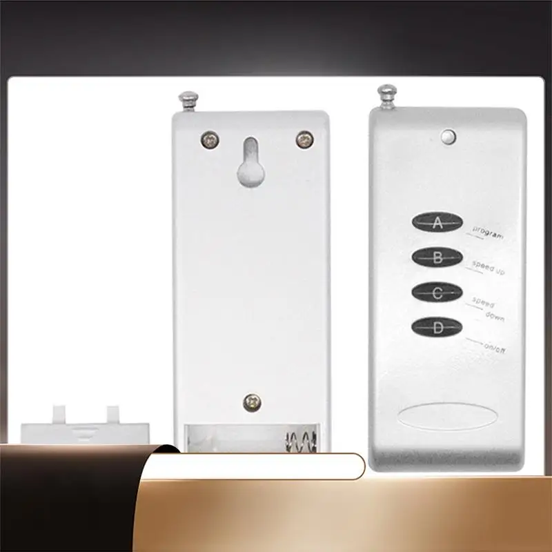 

12A LED Controller 4 Key RGB Controller Wireless RF Module Dimmer Dimming System For RGB Strip Light DC12-24V-X64A