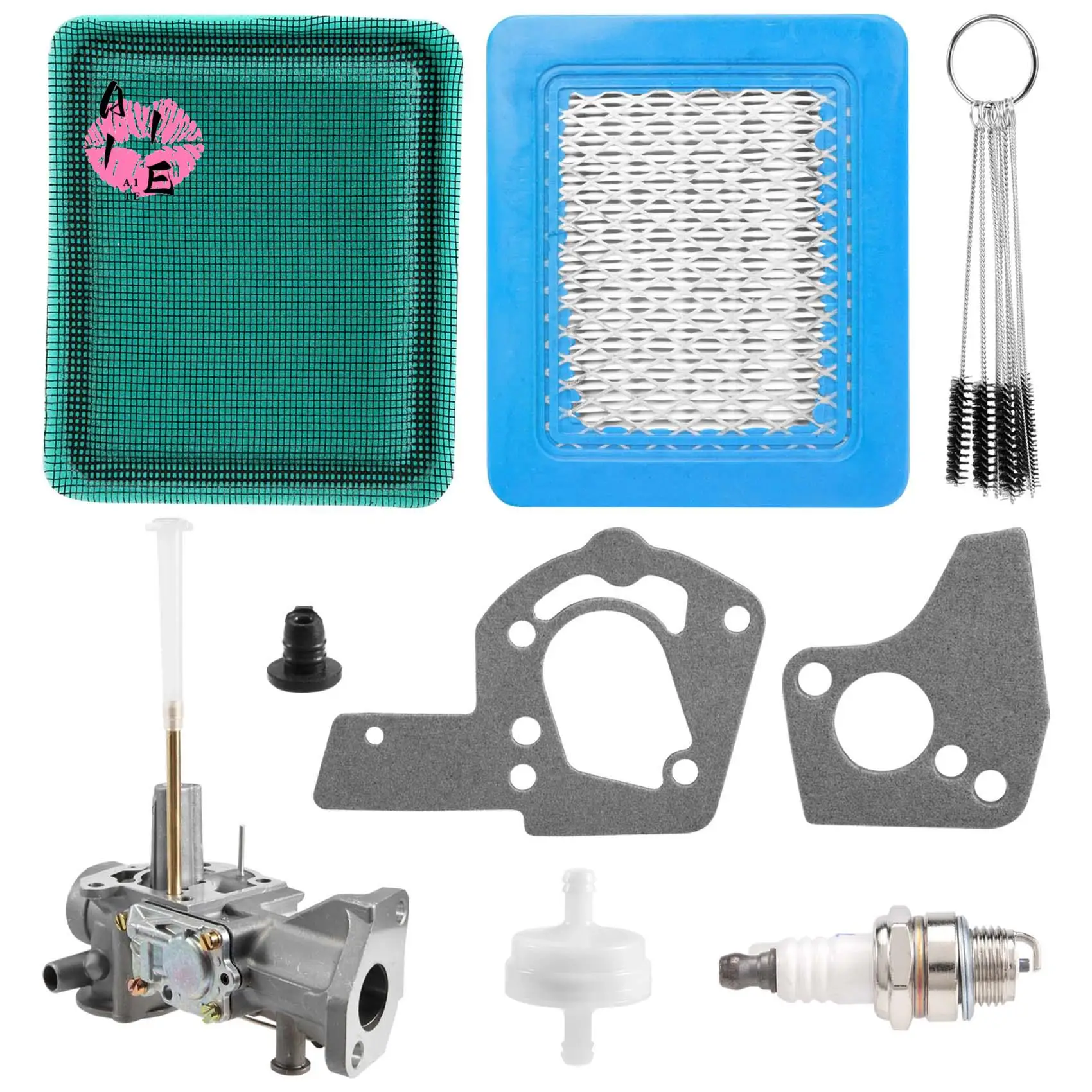 

A11E-Carburetor Replacement For Fit For Briggs & Stratton Carb Gasket Kit 5Hp Engines 130202 112202 137202 133212 112232