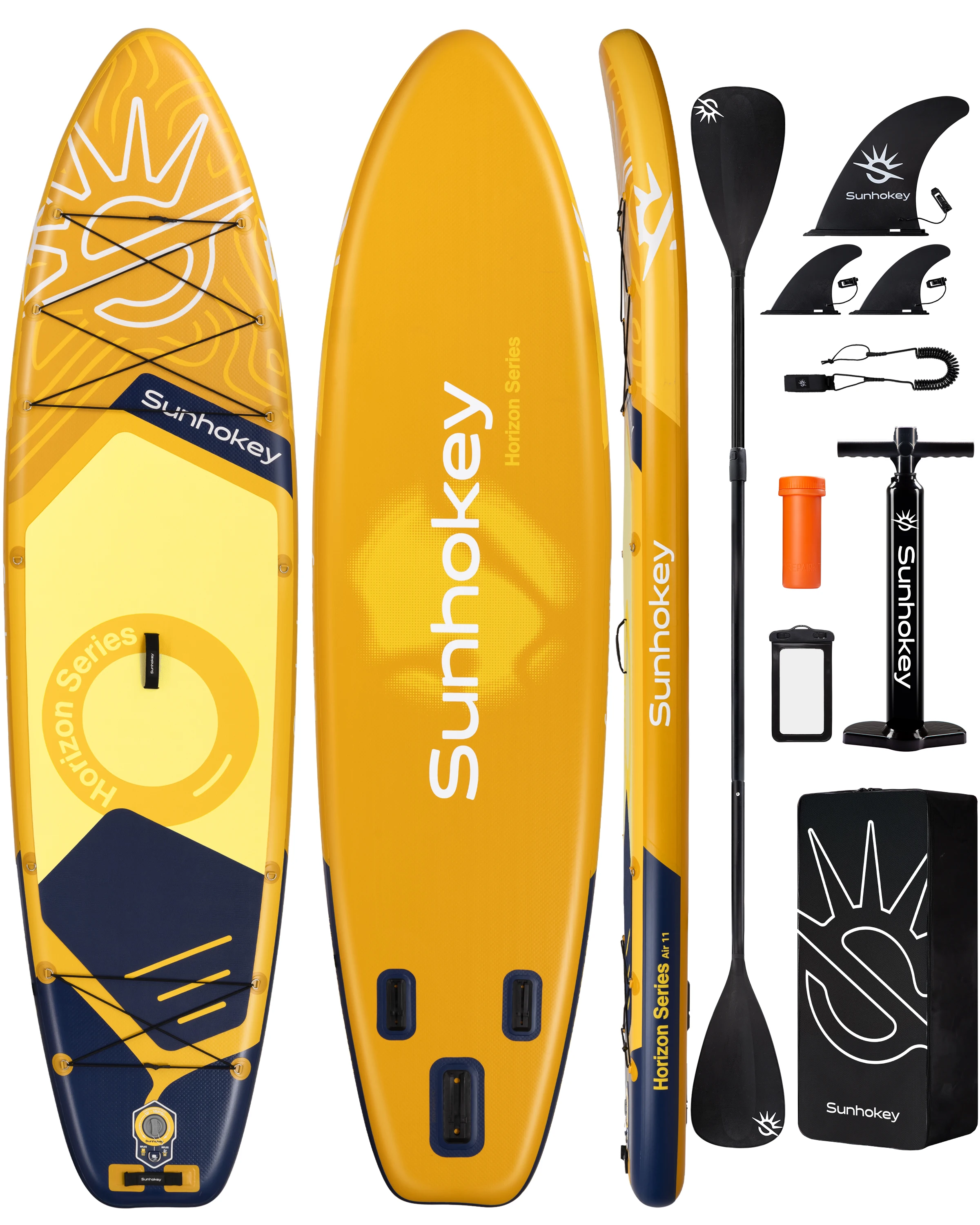 

Inflatable sup Paddle Board New Design 11'x34''x6'' Surfing Board Stand up Paddle Board
