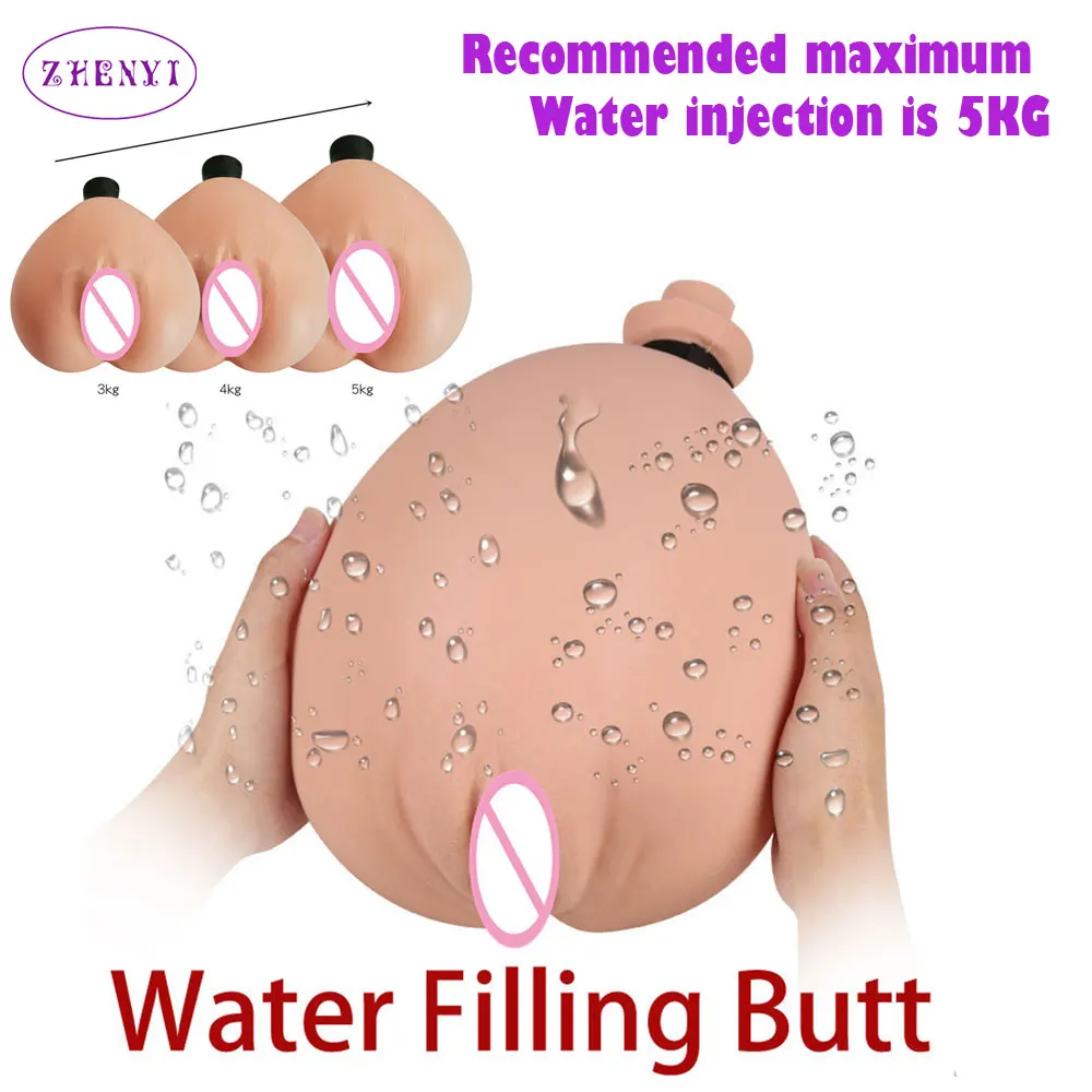 نفخ ملء المياه بعقب الحمار الكبير واقعية المهبل المياه الدافئة شغل الأرداف الجنس لعب للرجال مثلي الجنس الكبار ألعاب سهلة لتخزين