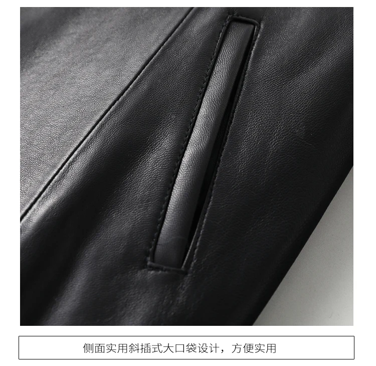 Trench in vera pelle di pecora per donna 2024 Autunno Inverno 100% giacca in vera pelle Cappotti e giacche casual di media lunghezza