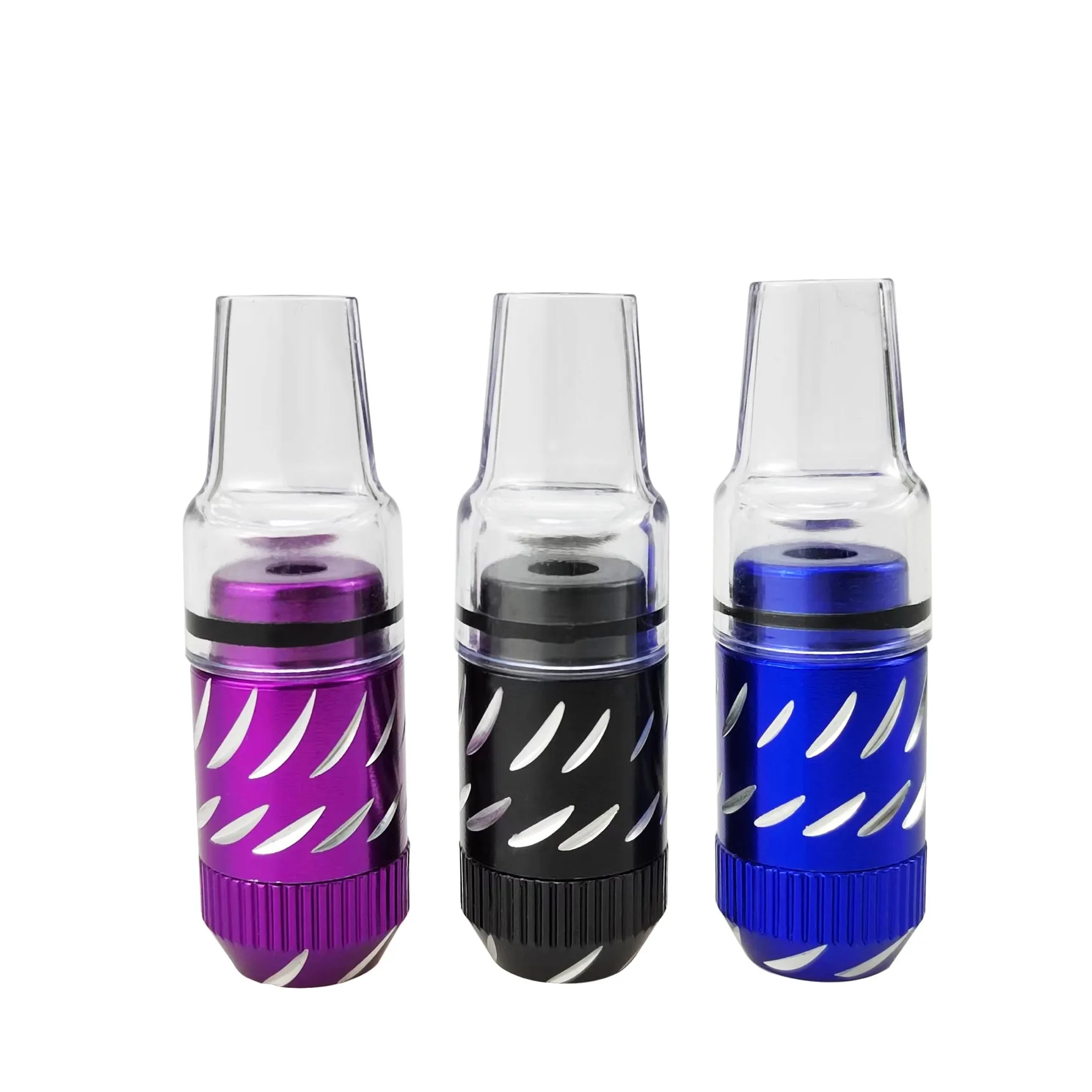 Mini Cigar Metal Pacifier Pipes Creative Herb Pipe Filter Tobacco Pipe Portable Grinder Smoke Narguile Mouthpiece