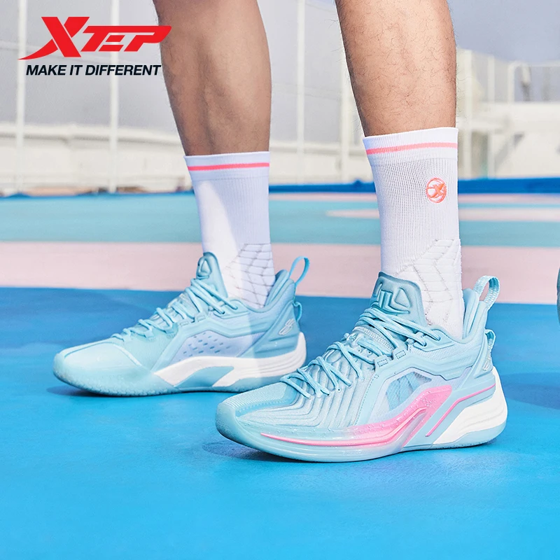 

Мужские баскетбольные кроссовки Xtep JLIN3.0, прочные, удобные, ударопрочные, устойчивые к отскоку, практичные кроссовки 977219120008