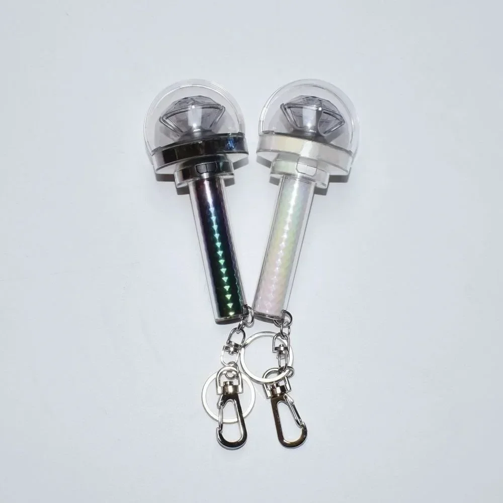 Kpop Idol 17 Mini Lightstick Key Ring Glow Stick Keychains for Carat Gift