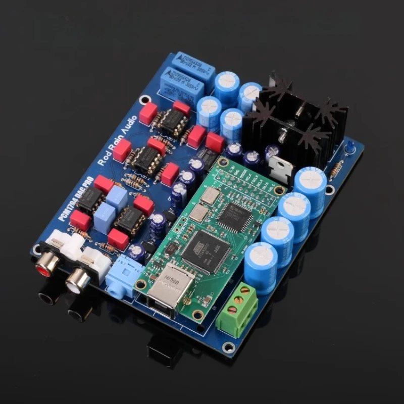 

Плата декодера PCM1794 DAC, USB-аудиокарта, готовая аудиосистема для усилителей