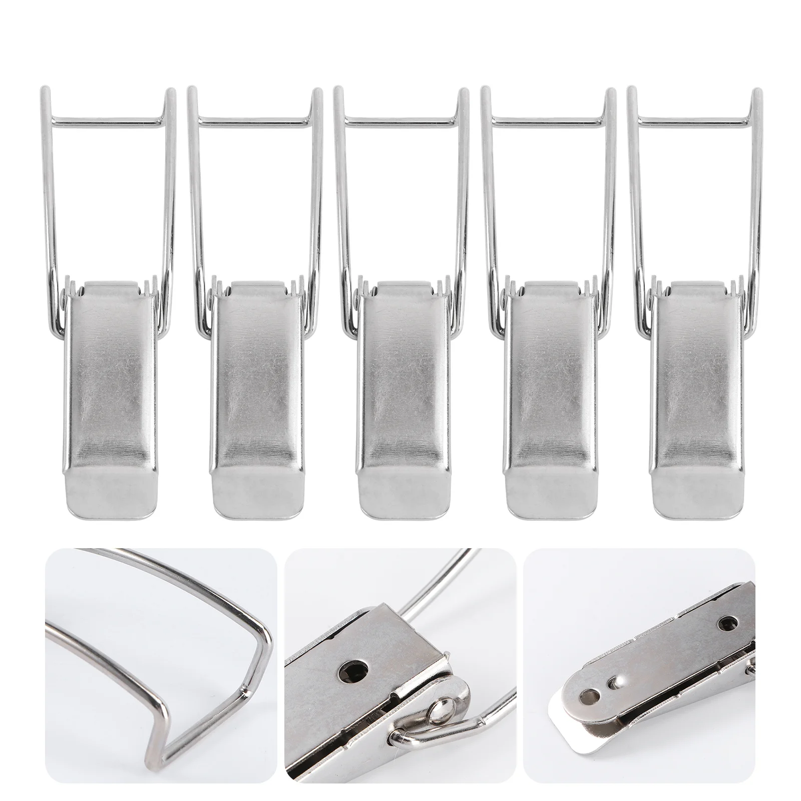 

10Pcs Lightweight Carabiner Multifunctional Buckle for Mountaineering Camping Kitchen Use Pot Buckle