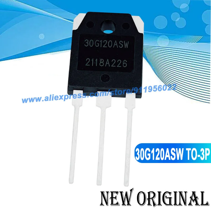 (5 Pieces) G80N60UFD SGH80N60UFD TO-3P / FGA15N120 FGA15N120ANTD 1200V / 30G120ASW AP30G120ASW 1200V 60A / IXTQ102N20T TO-3P