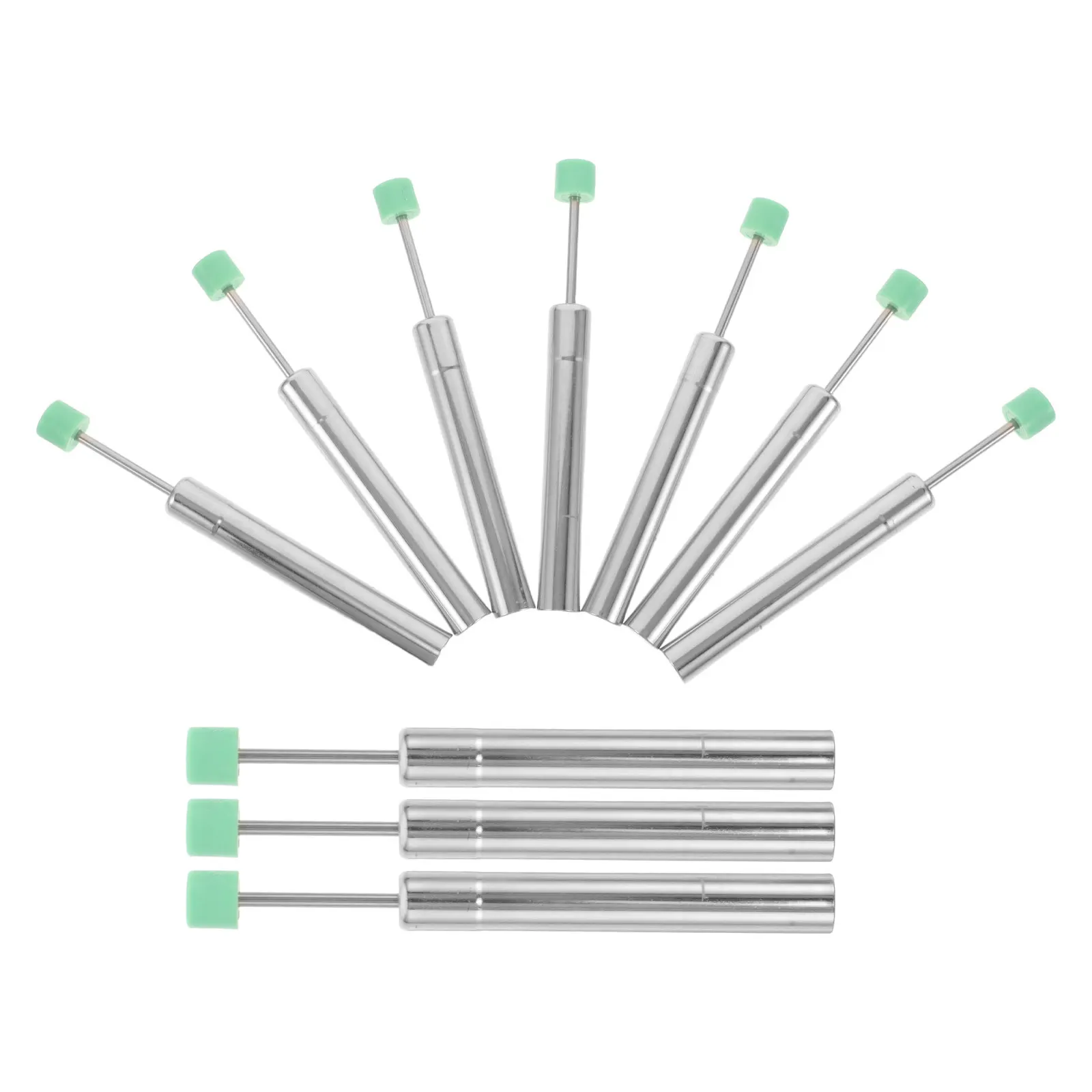 10Pcs Hydraulic Damper Piston Universal Trash Can Soft-Close Replacement Quiet Closing Lid Mechanism Heavy Duty Trash Bin Parts