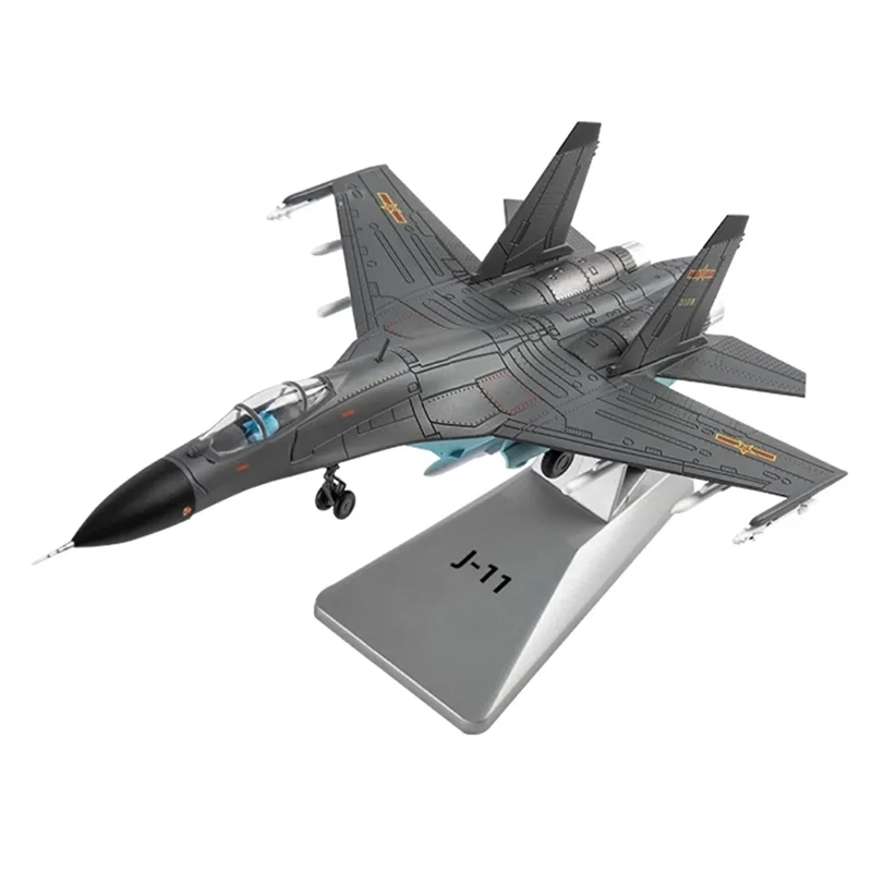 Diecast 1/100 Bilancia J-11B Caccia In Lega Finito Modello di Aereo j11b Modello Militare Statico J11B Collezione Giocattolo Display