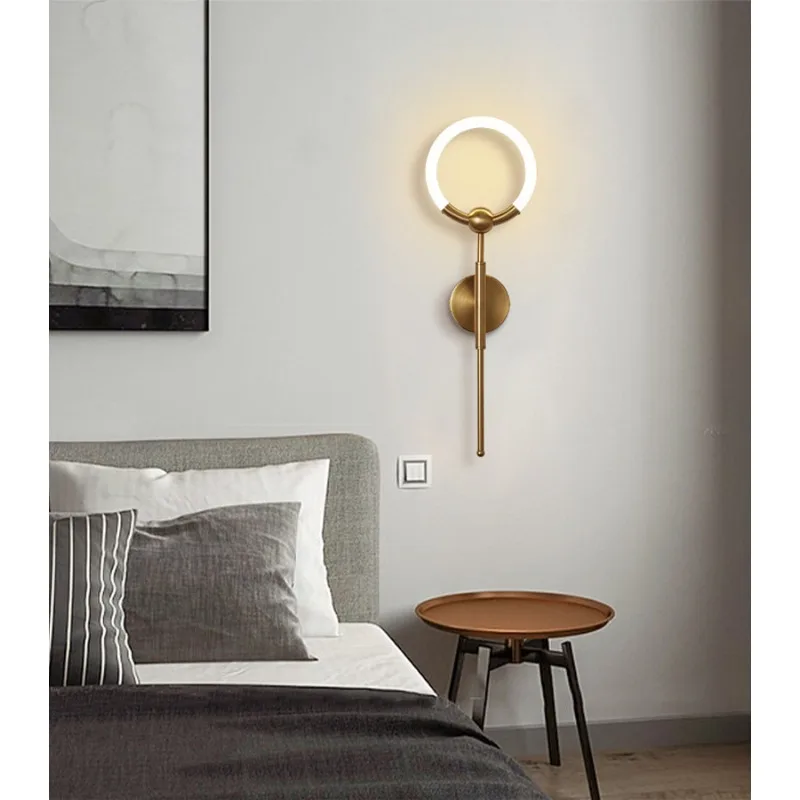 

Modern LED wall lamps for bedroom, bedside, living room, hallway, lighting decoration, hotel dining room background lighting 11W