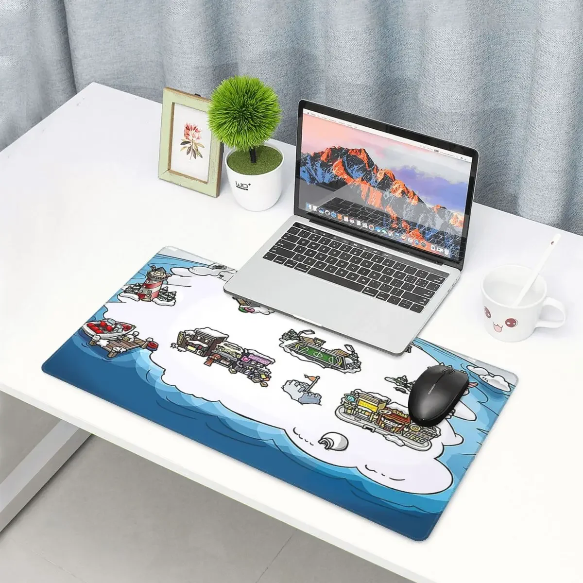 Large Mouse Pad Club Penguin M - Pc Gaming Club บทวิจารณ์และราคา