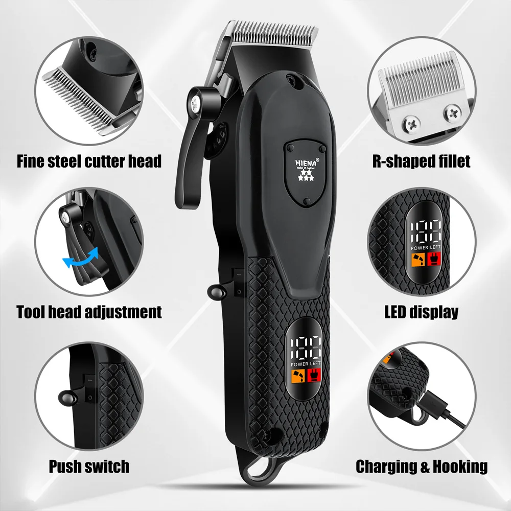 Hair Clipper Shaver Professional Electric Scissors Push Barber Shop Hair Trimmers Hair Cutting Machine Trimmer for Men